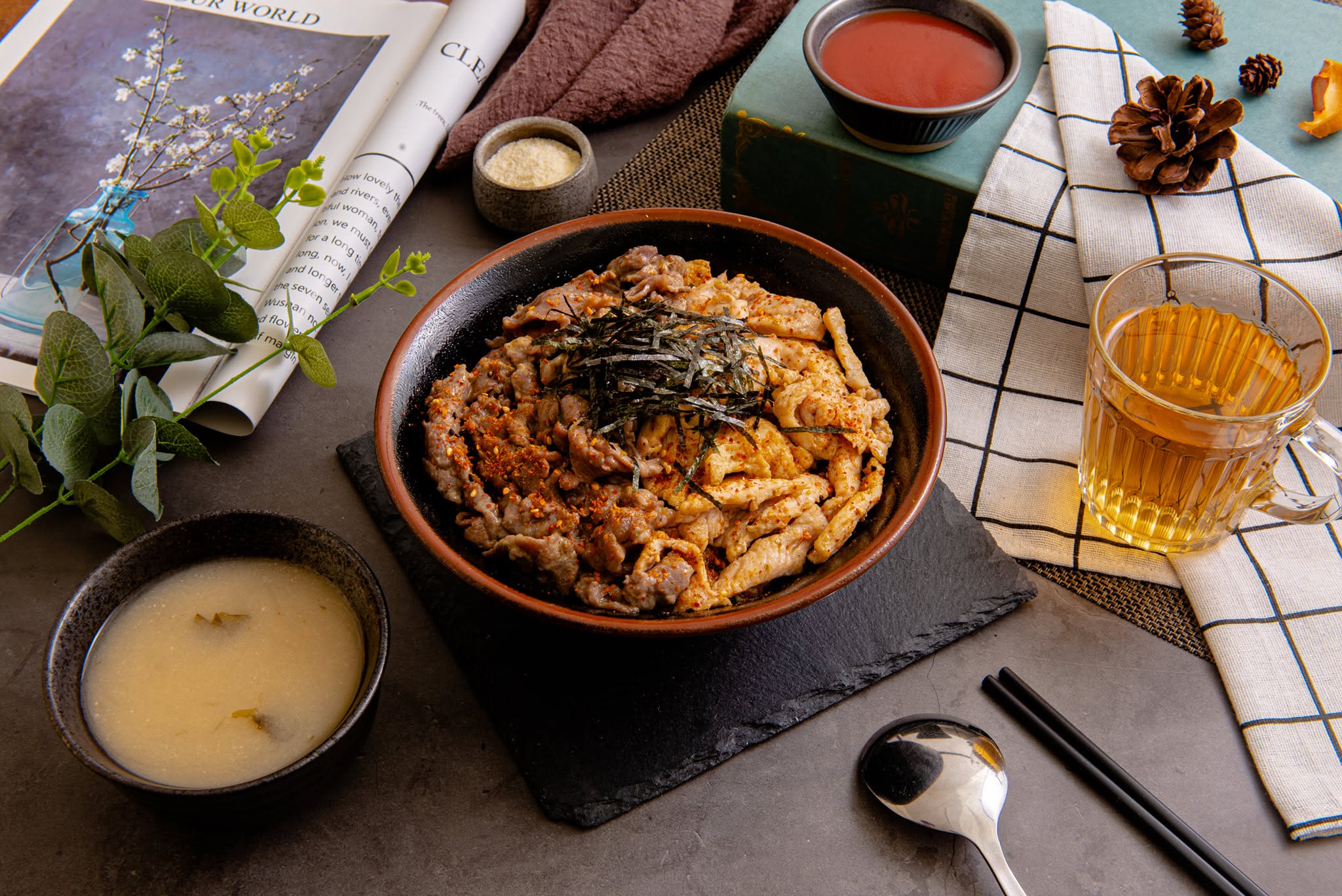 雙醬咖哩 日式丼飯